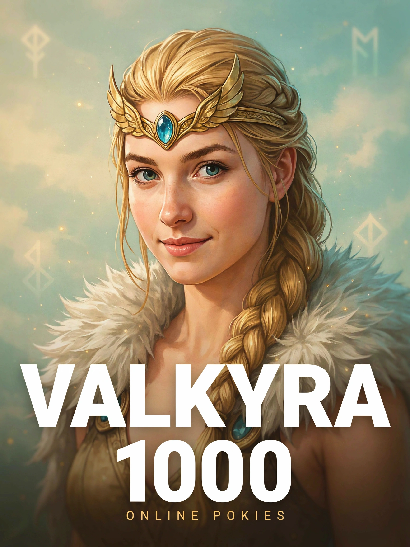 Reel art from the Freya 1000 pokie