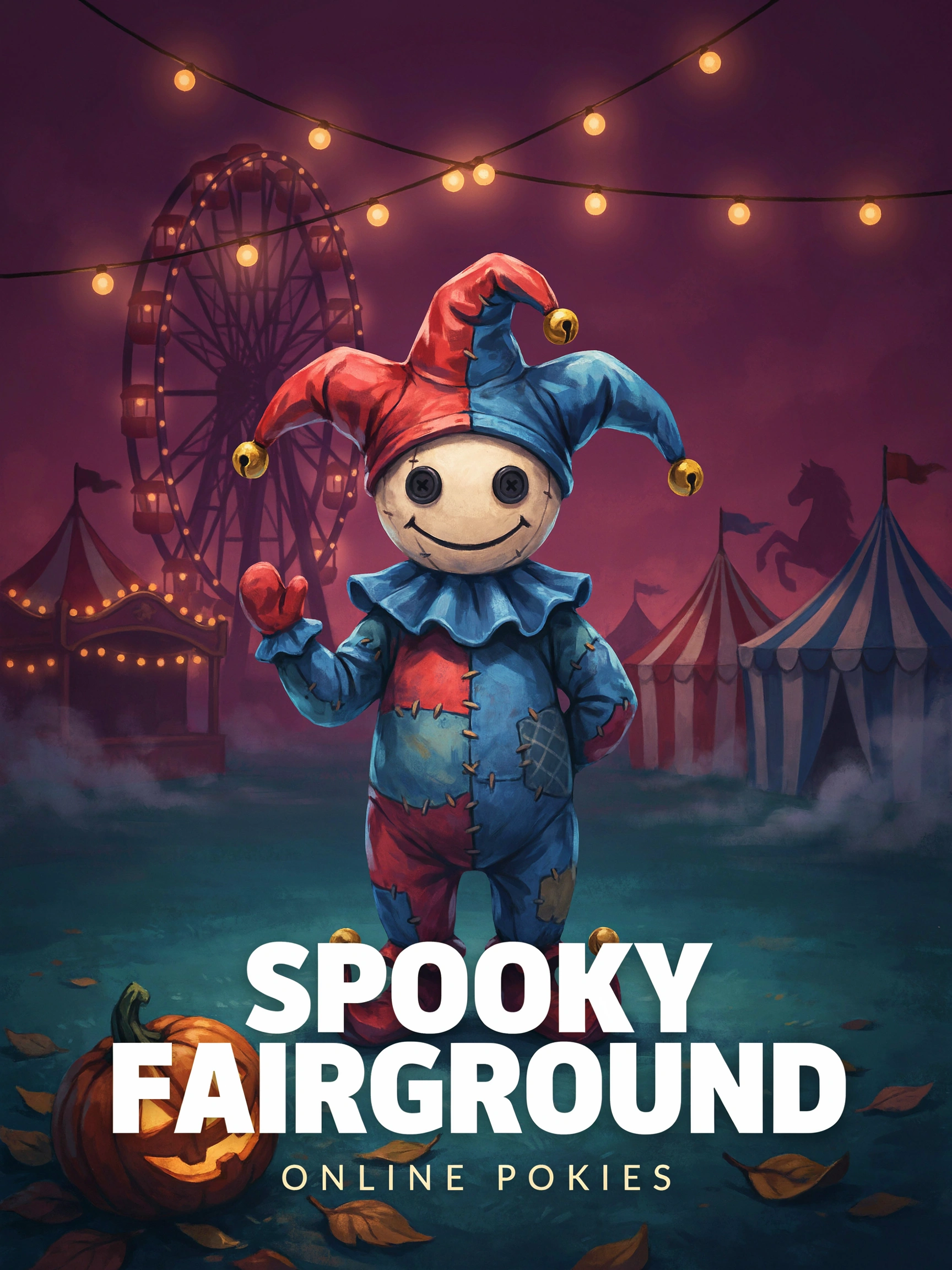 Game art for the Haunted Carnival pokie