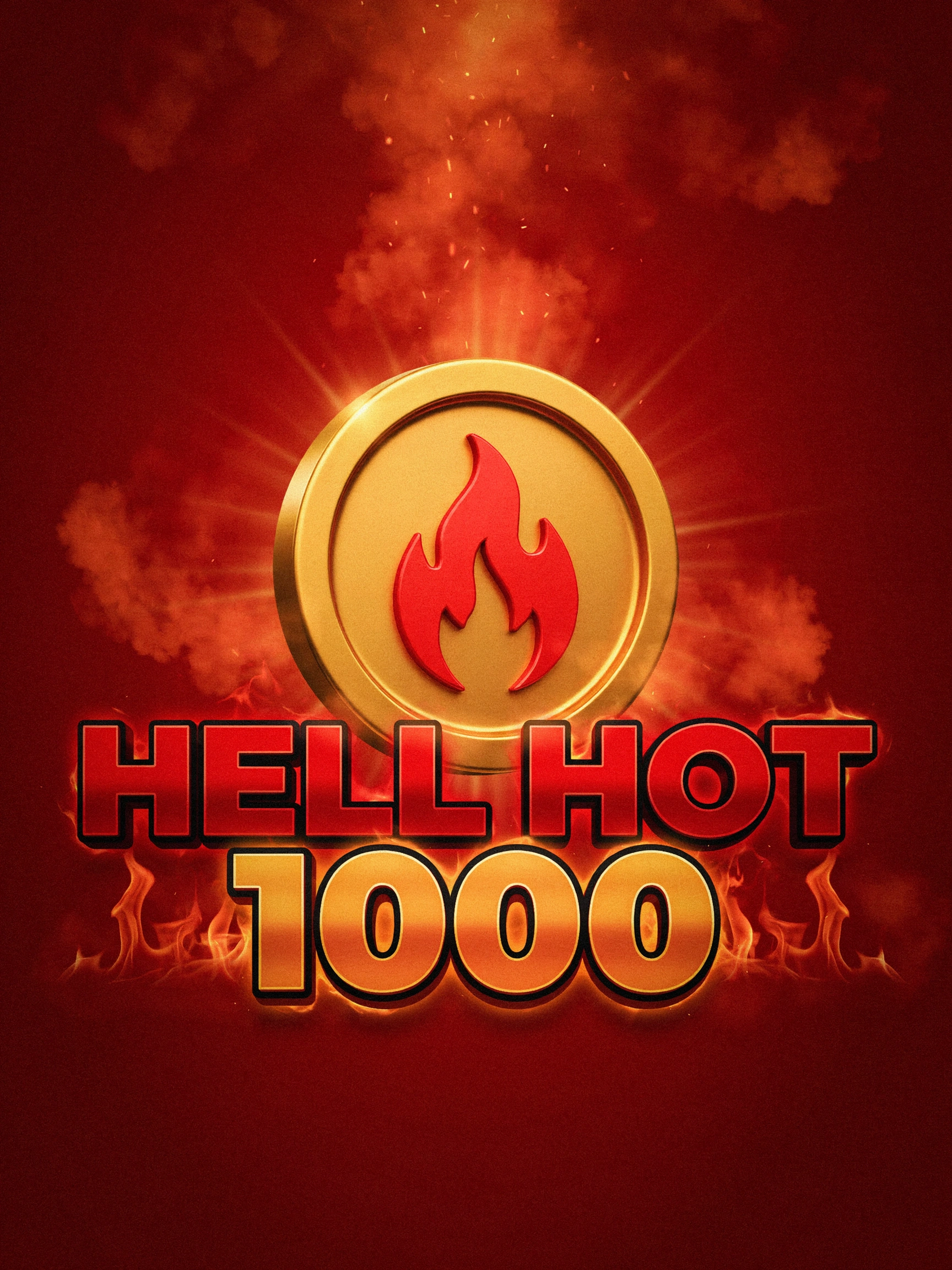 Game art for the Hell Hot 1000 pokie