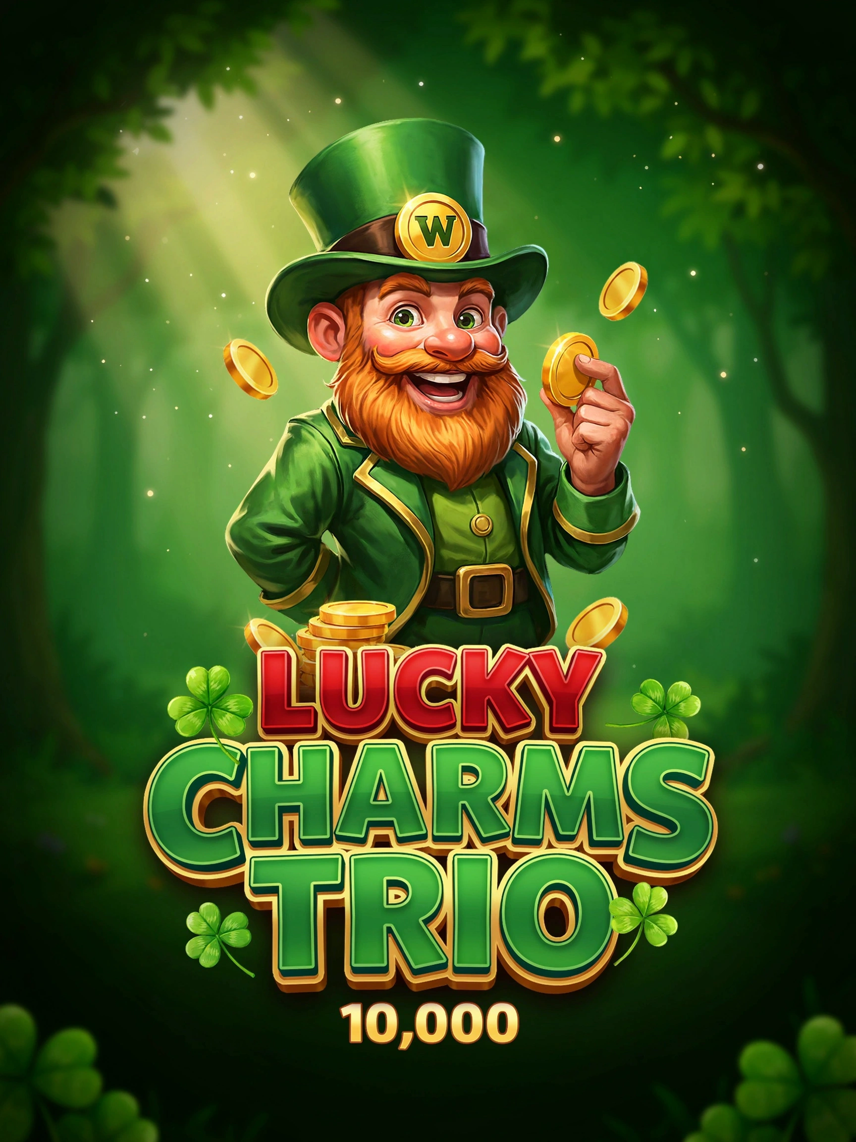 Cover tile for the Lucky Charms Trio 10000 pokie